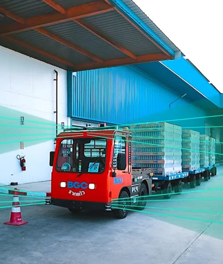 Gensurv Robotics AGV4 นึกถึงหุ่นยนต์ขนย้าย นึกถึง เจ็นเซิฟ โรโบติกส์